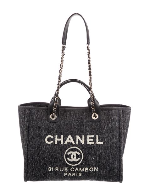 small chanel deauville tote|Chanel deauville medium tote bag.